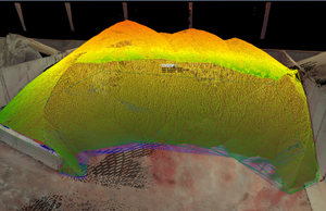 Accurate stock pile estimates with 3D scanning technology
